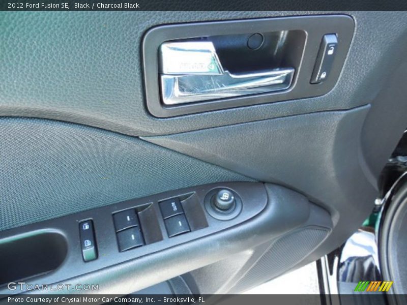 Black / Charcoal Black 2012 Ford Fusion SE