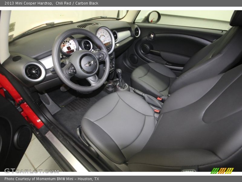 Chili Red / Carbon Black 2013 Mini Cooper Hardtop