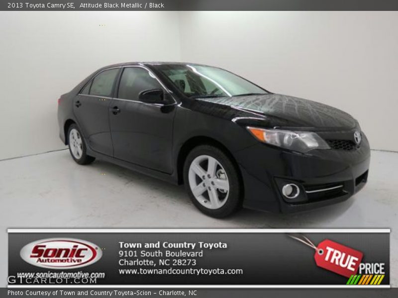 Attitude Black Metallic / Black 2013 Toyota Camry SE