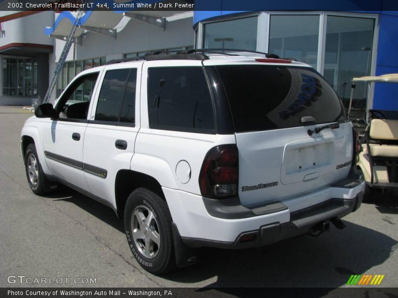Summit White / Dark Pewter 2002 Chevrolet TrailBlazer LT 4x4