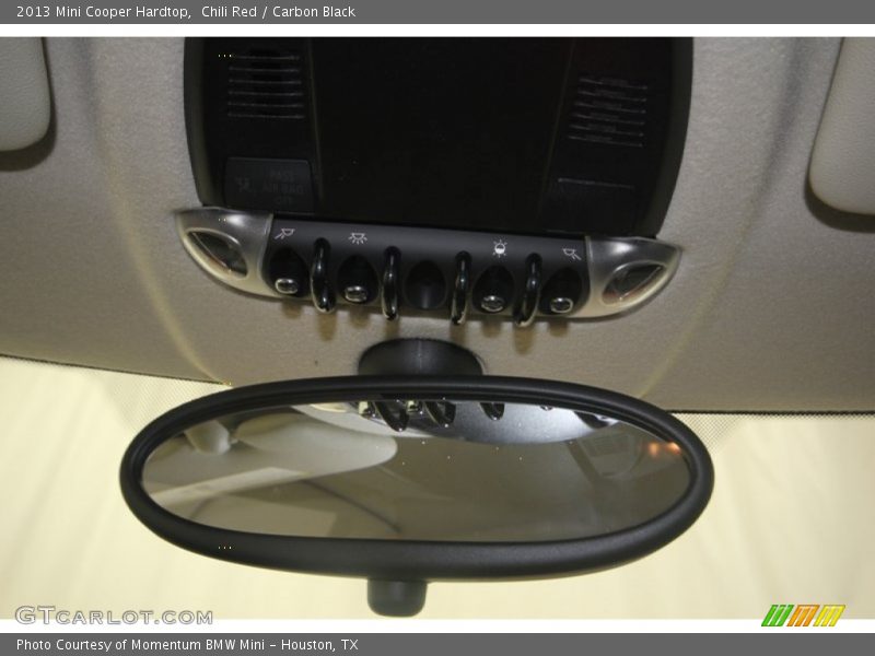 Chili Red / Carbon Black 2013 Mini Cooper Hardtop
