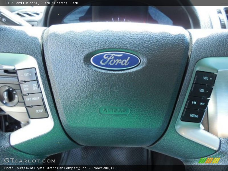 Black / Charcoal Black 2012 Ford Fusion SE