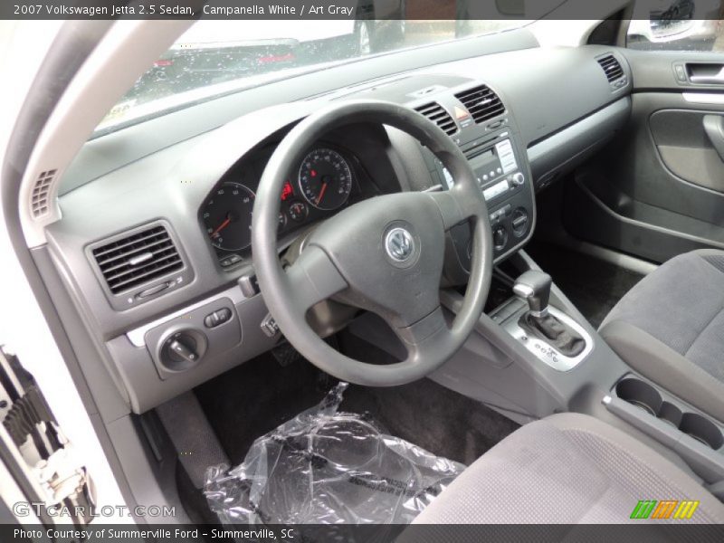  2007 Jetta 2.5 Sedan Art Gray Interior