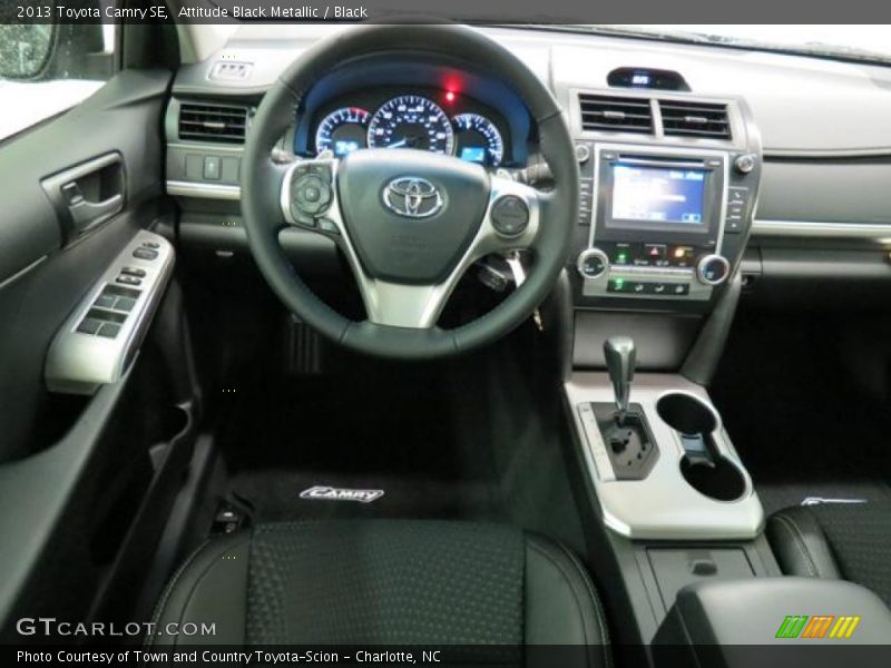 Attitude Black Metallic / Black 2013 Toyota Camry SE