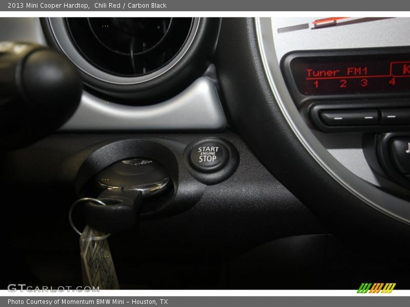 Chili Red / Carbon Black 2013 Mini Cooper Hardtop