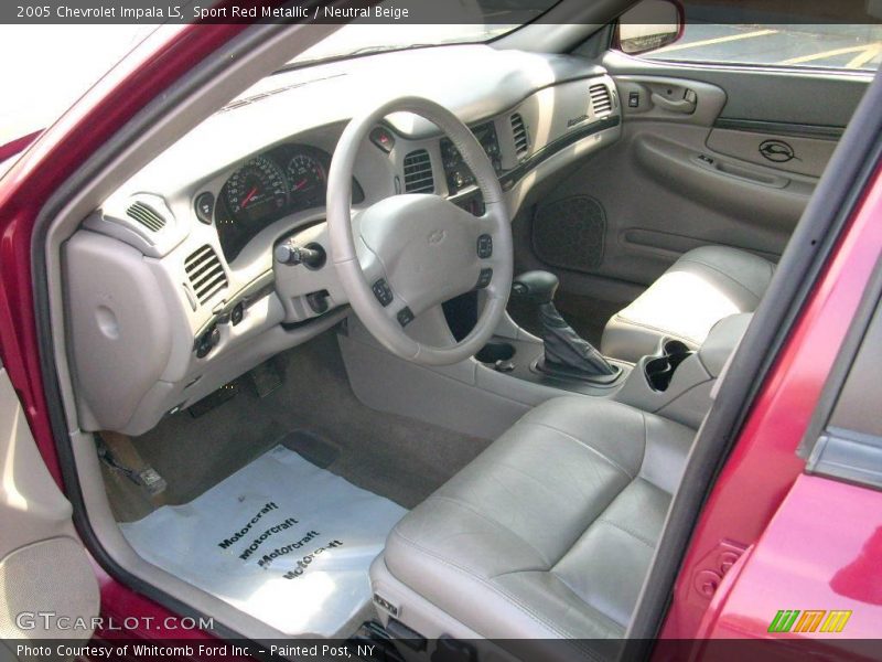 Sport Red Metallic / Neutral Beige 2005 Chevrolet Impala LS