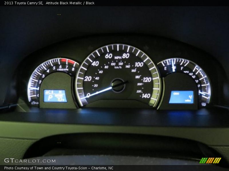 Attitude Black Metallic / Black 2013 Toyota Camry SE