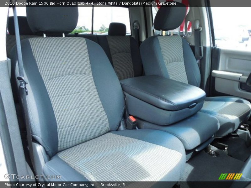Stone White / Dark Slate/Medium Graystone 2010 Dodge Ram 1500 Big Horn Quad Cab 4x4