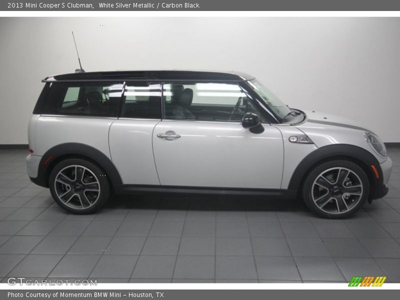 White Silver Metallic / Carbon Black 2013 Mini Cooper S Clubman