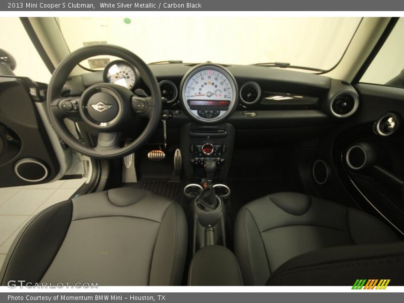 White Silver Metallic / Carbon Black 2013 Mini Cooper S Clubman