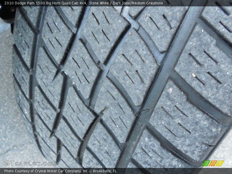 Stone White / Dark Slate/Medium Graystone 2010 Dodge Ram 1500 Big Horn Quad Cab 4x4