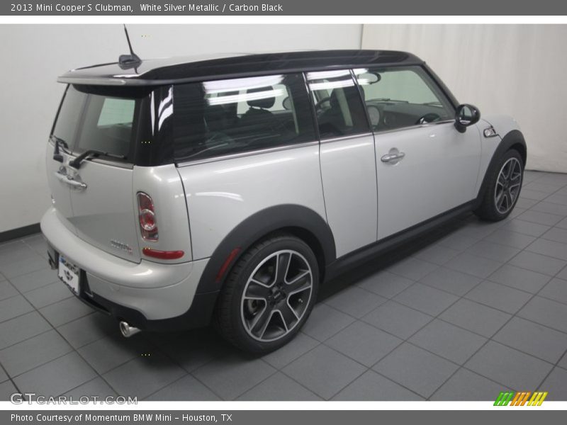 White Silver Metallic / Carbon Black 2013 Mini Cooper S Clubman