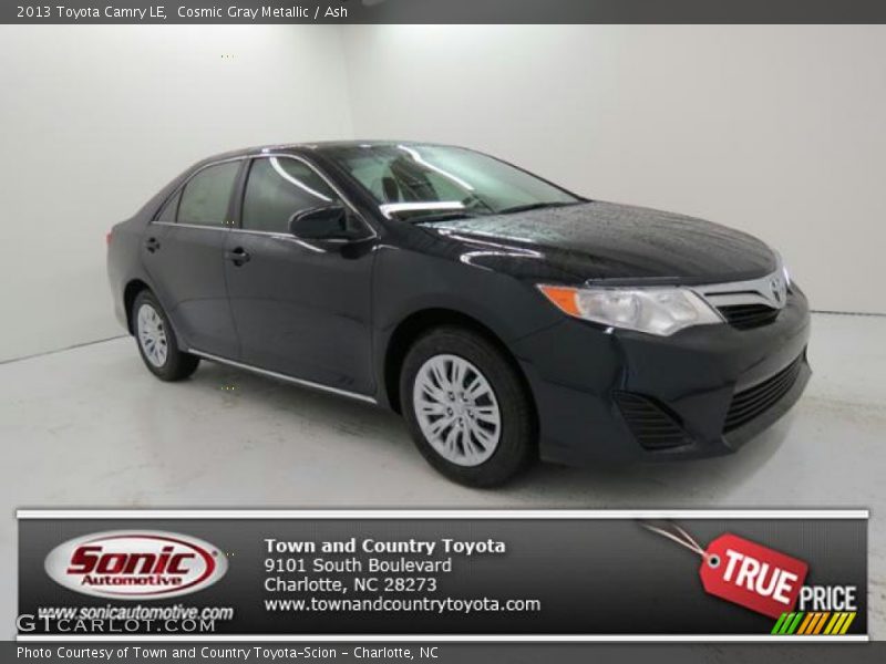 Cosmic Gray Metallic / Ash 2013 Toyota Camry LE