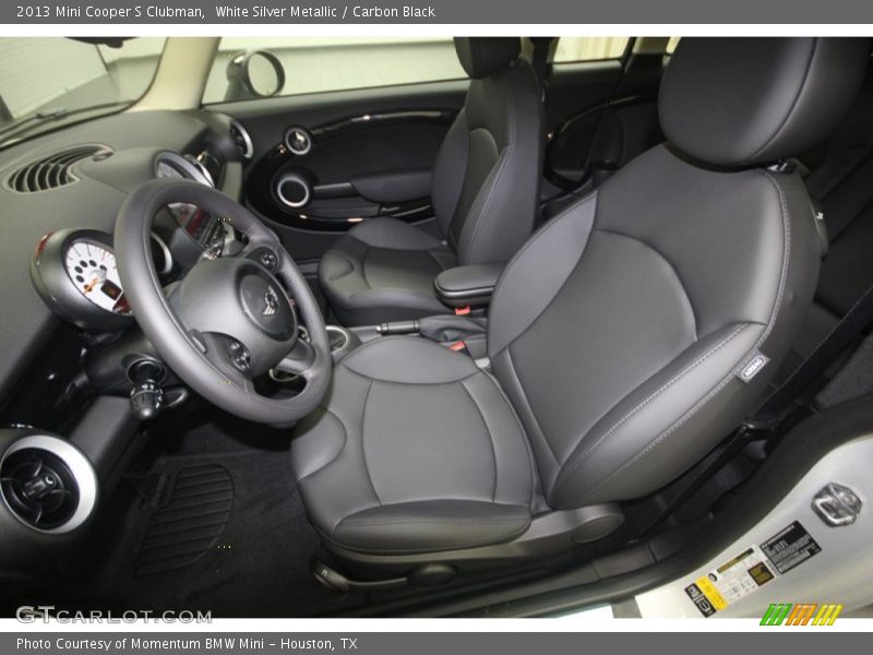 White Silver Metallic / Carbon Black 2013 Mini Cooper S Clubman