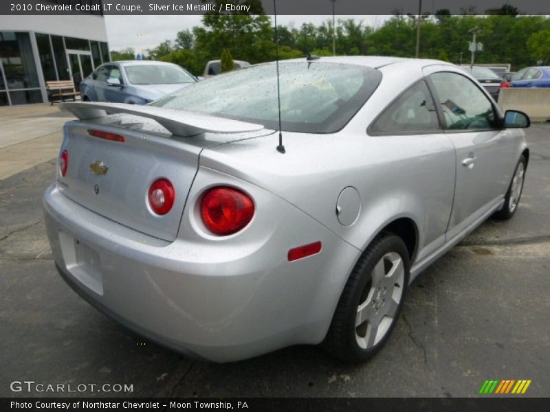 Silver Ice Metallic / Ebony 2010 Chevrolet Cobalt LT Coupe