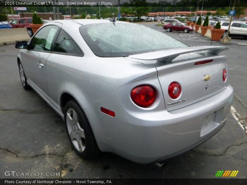 Silver Ice Metallic / Ebony 2010 Chevrolet Cobalt LT Coupe