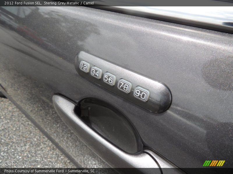 Sterling Grey Metallic / Camel 2012 Ford Fusion SEL