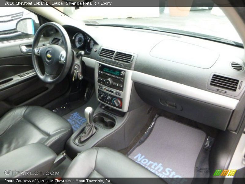 Silver Ice Metallic / Ebony 2010 Chevrolet Cobalt LT Coupe