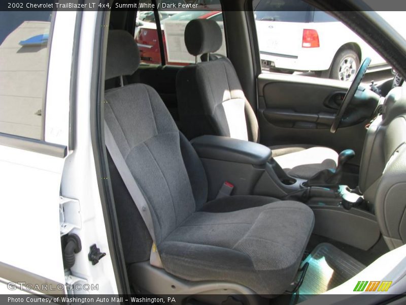Summit White / Dark Pewter 2002 Chevrolet TrailBlazer LT 4x4