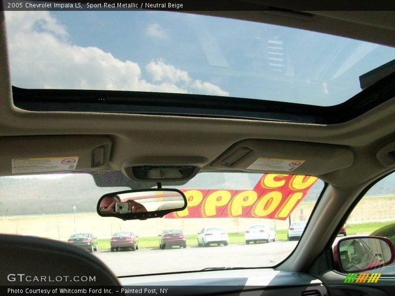 Sport Red Metallic / Neutral Beige 2005 Chevrolet Impala LS