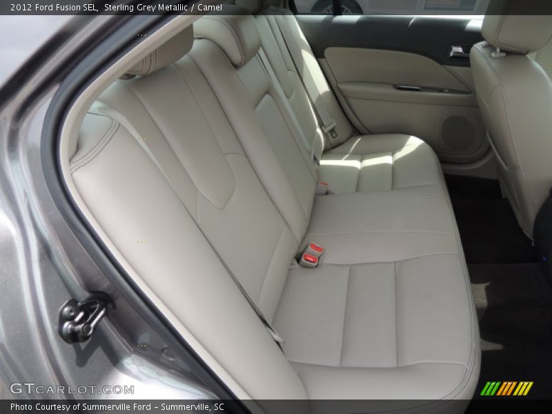 Sterling Grey Metallic / Camel 2012 Ford Fusion SEL