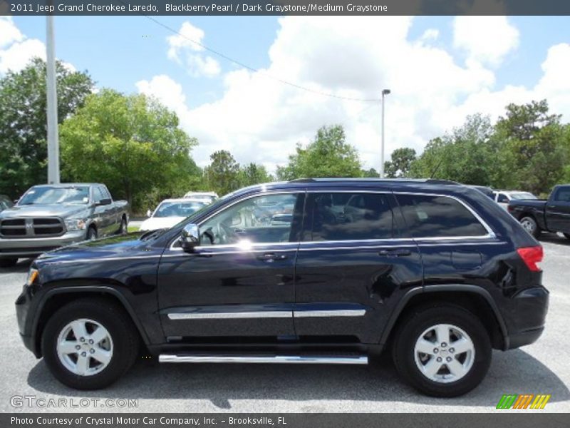 Blackberry Pearl / Dark Graystone/Medium Graystone 2011 Jeep Grand Cherokee Laredo