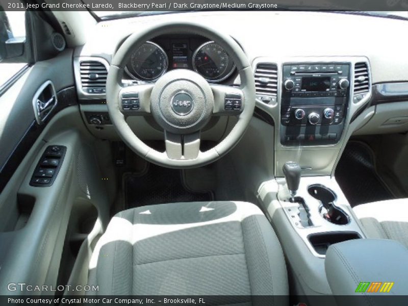 Blackberry Pearl / Dark Graystone/Medium Graystone 2011 Jeep Grand Cherokee Laredo