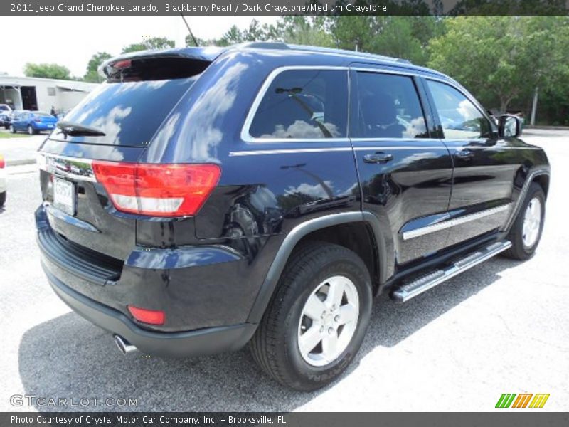 Blackberry Pearl / Dark Graystone/Medium Graystone 2011 Jeep Grand Cherokee Laredo