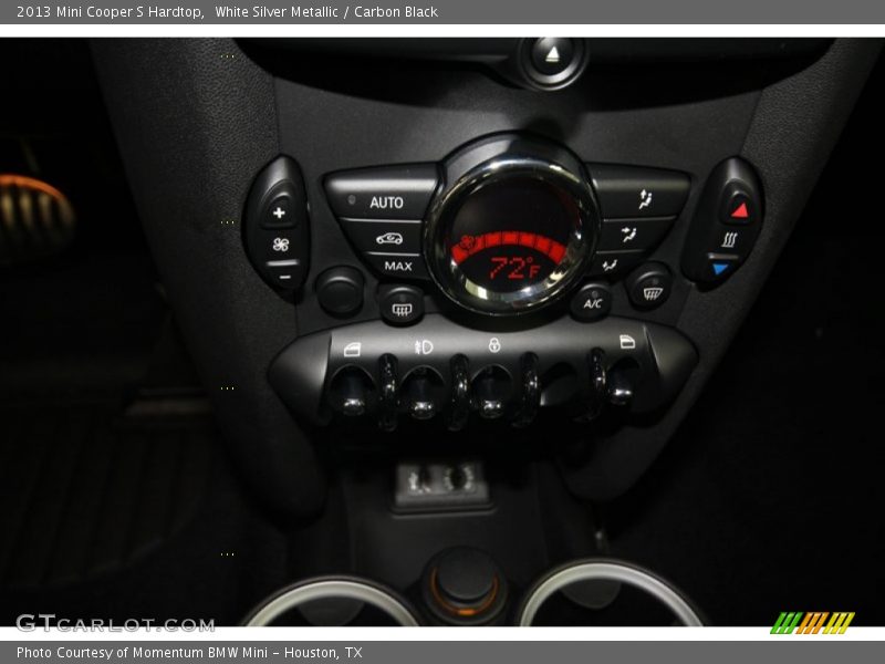 White Silver Metallic / Carbon Black 2013 Mini Cooper S Hardtop