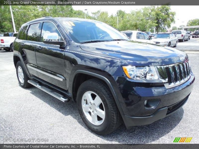 Blackberry Pearl / Dark Graystone/Medium Graystone 2011 Jeep Grand Cherokee Laredo