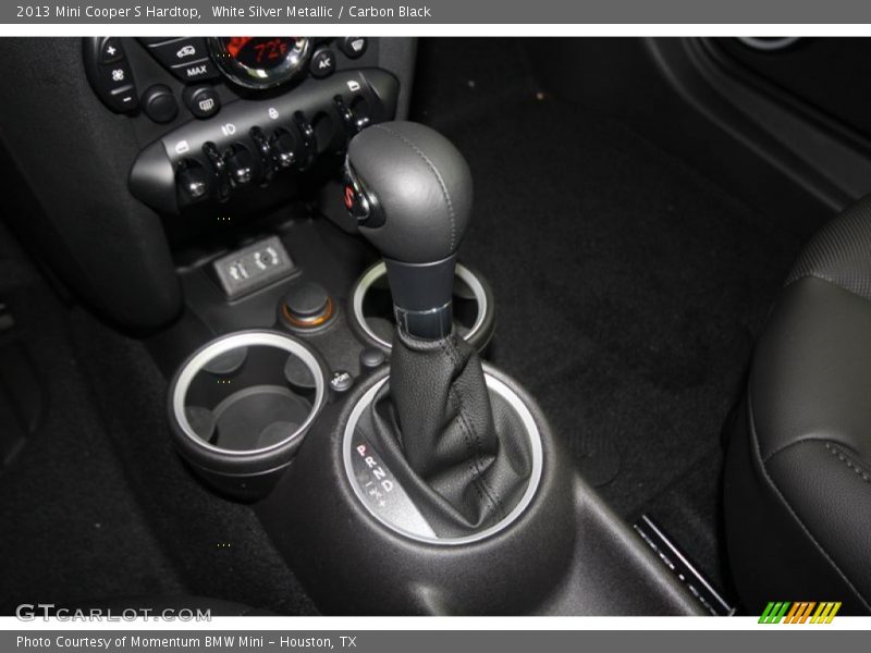 White Silver Metallic / Carbon Black 2013 Mini Cooper S Hardtop