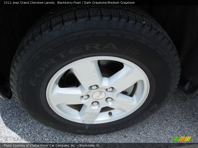 Blackberry Pearl / Dark Graystone/Medium Graystone 2011 Jeep Grand Cherokee Laredo