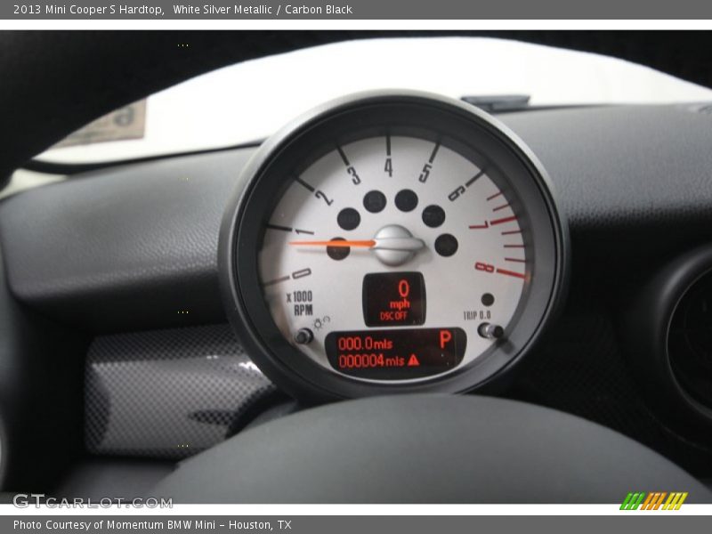 White Silver Metallic / Carbon Black 2013 Mini Cooper S Hardtop