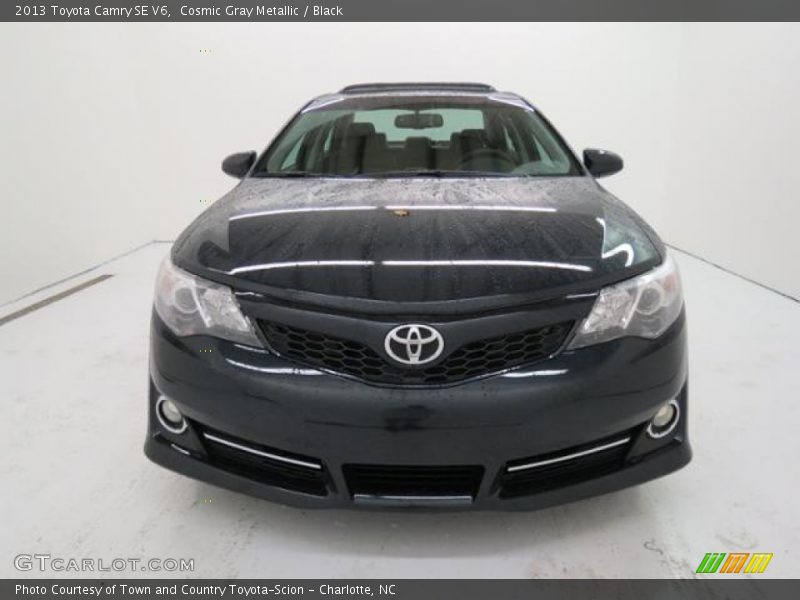 Cosmic Gray Metallic / Black 2013 Toyota Camry SE V6
