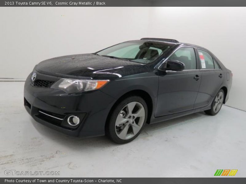 Cosmic Gray Metallic / Black 2013 Toyota Camry SE V6