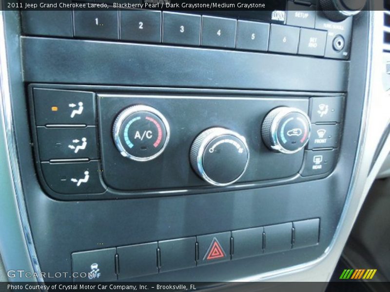 Blackberry Pearl / Dark Graystone/Medium Graystone 2011 Jeep Grand Cherokee Laredo