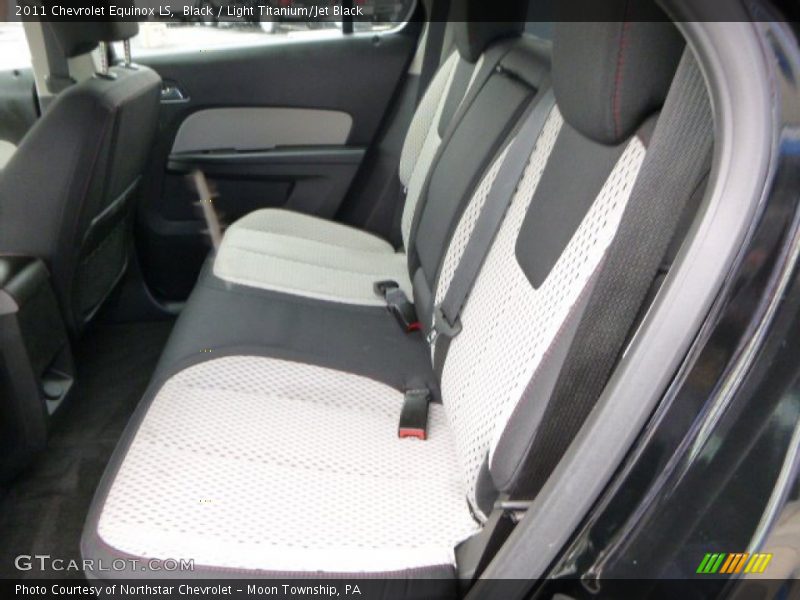 Black / Light Titanium/Jet Black 2011 Chevrolet Equinox LS