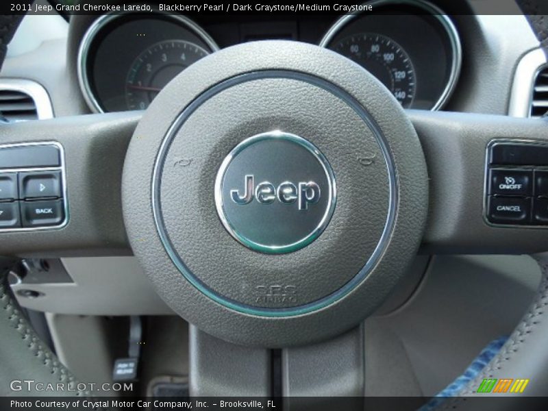 Blackberry Pearl / Dark Graystone/Medium Graystone 2011 Jeep Grand Cherokee Laredo