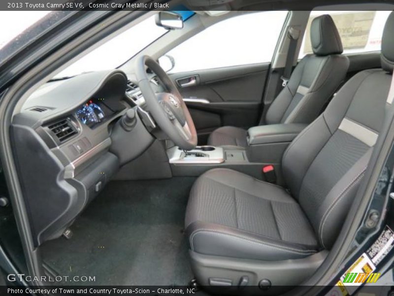 Cosmic Gray Metallic / Black 2013 Toyota Camry SE V6