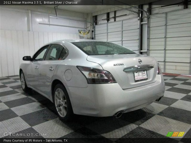 Brilliant Silver / Charcoal 2012 Nissan Maxima 3.5 S
