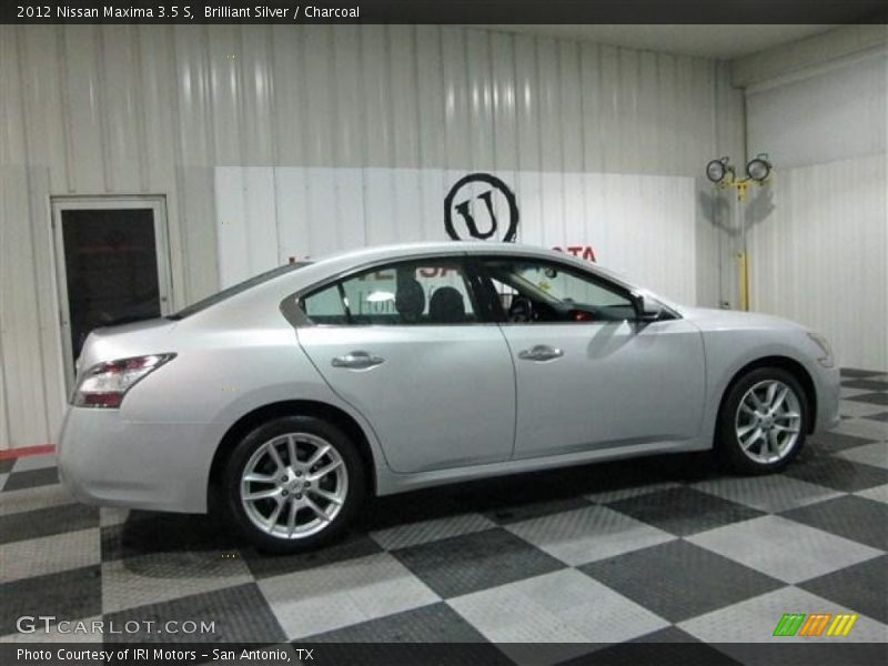 Brilliant Silver / Charcoal 2012 Nissan Maxima 3.5 S