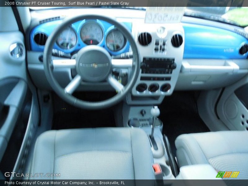 Surf Blue Pearl / Pastel Slate Gray 2008 Chrysler PT Cruiser Touring