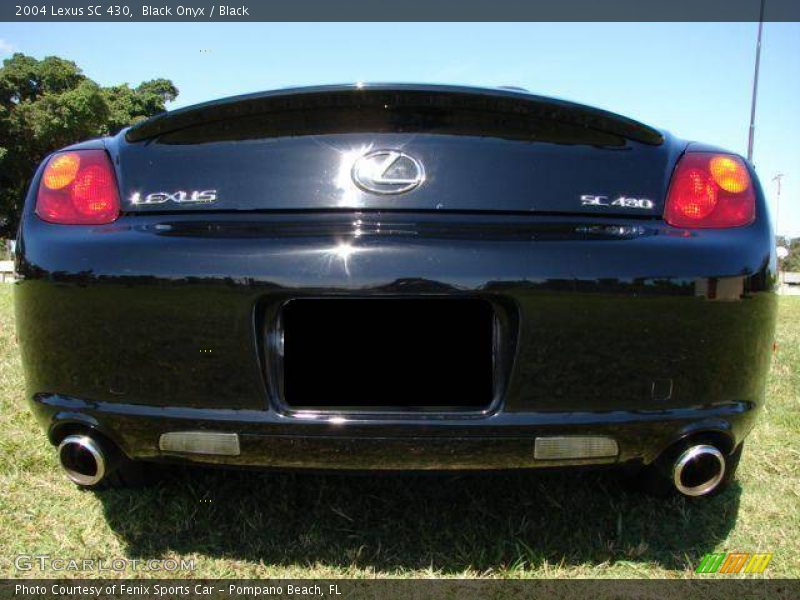 Black Onyx / Black 2004 Lexus SC 430