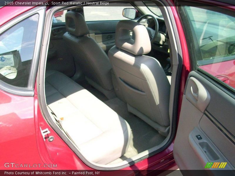 Sport Red Metallic / Neutral Beige 2005 Chevrolet Impala LS