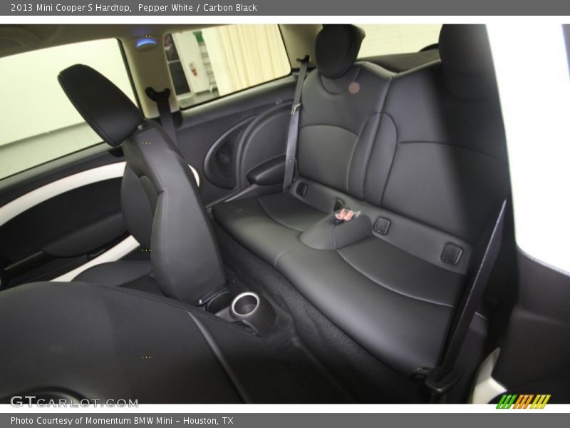 Pepper White / Carbon Black 2013 Mini Cooper S Hardtop