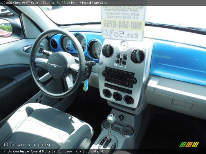 Surf Blue Pearl / Pastel Slate Gray 2008 Chrysler PT Cruiser Touring