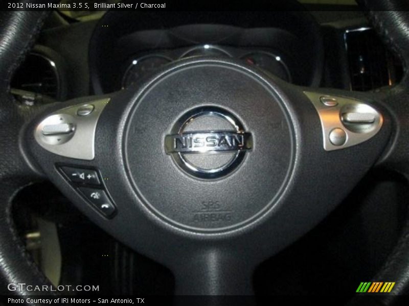 Brilliant Silver / Charcoal 2012 Nissan Maxima 3.5 S