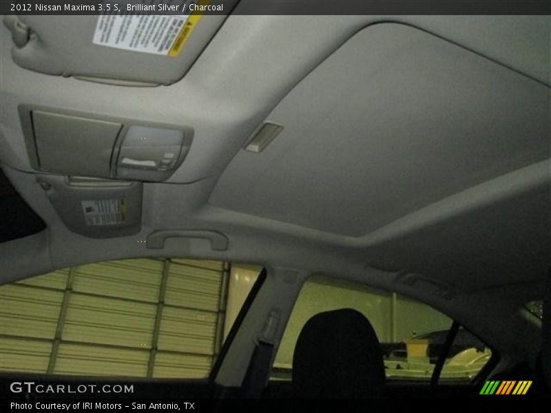 Brilliant Silver / Charcoal 2012 Nissan Maxima 3.5 S