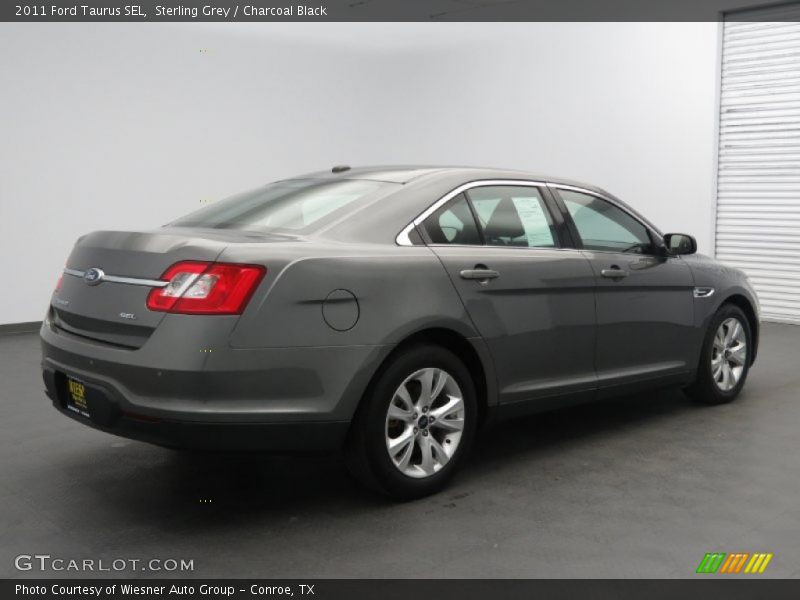 Sterling Grey / Charcoal Black 2011 Ford Taurus SEL