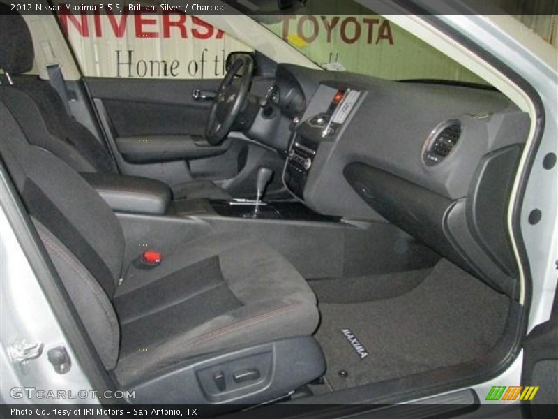 Brilliant Silver / Charcoal 2012 Nissan Maxima 3.5 S